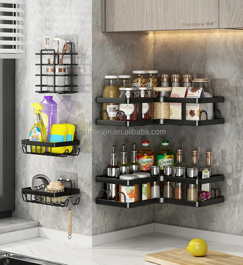 Étagère Douche Pro – Rangement 360°