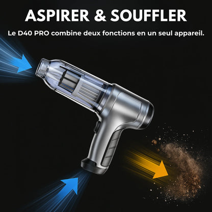 Aspirateur portable Rechargeable pour voiture et Maison